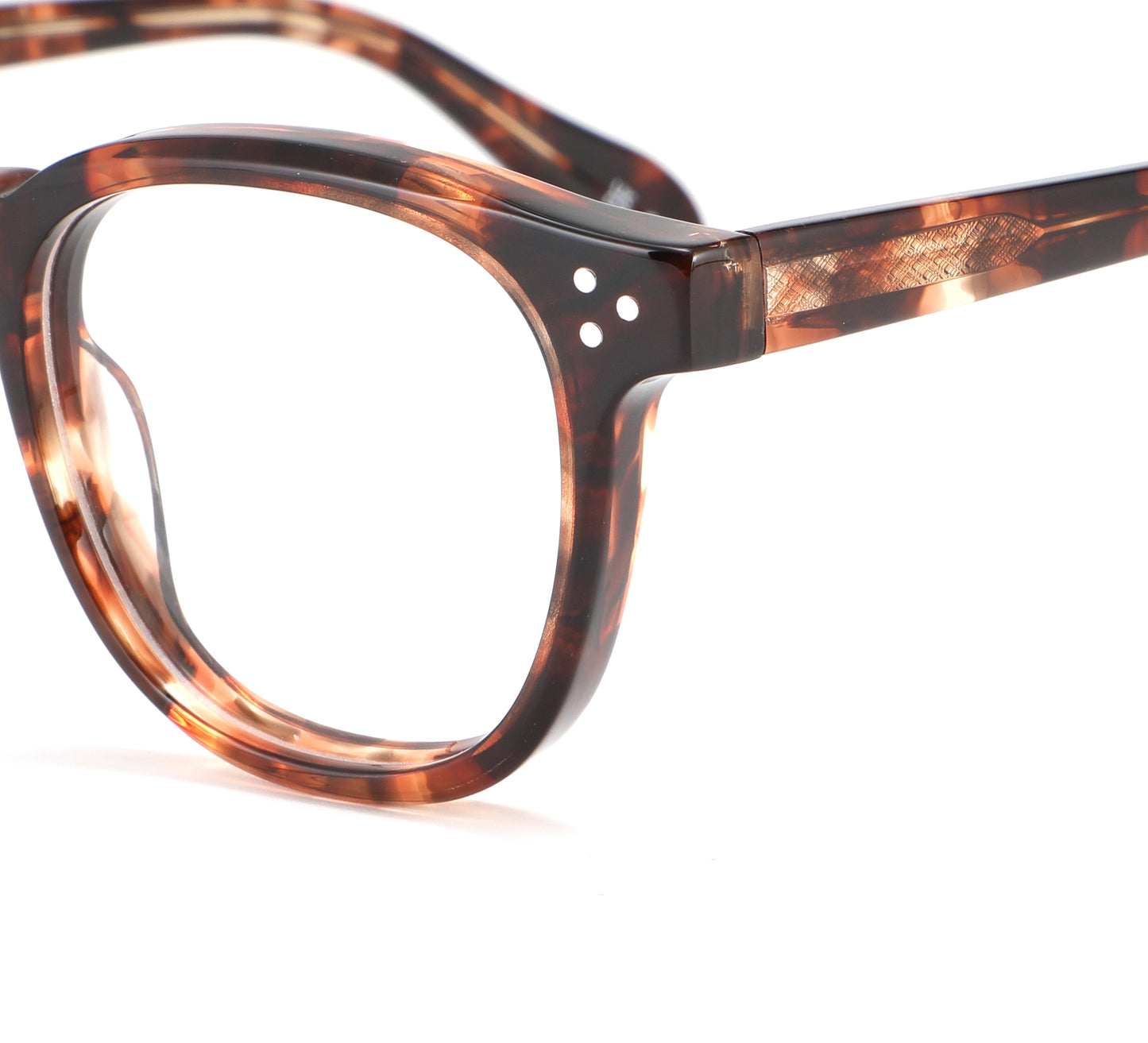 Brown tortoise | deep medium sized acetate 50 eye size with 20 mm bridge size