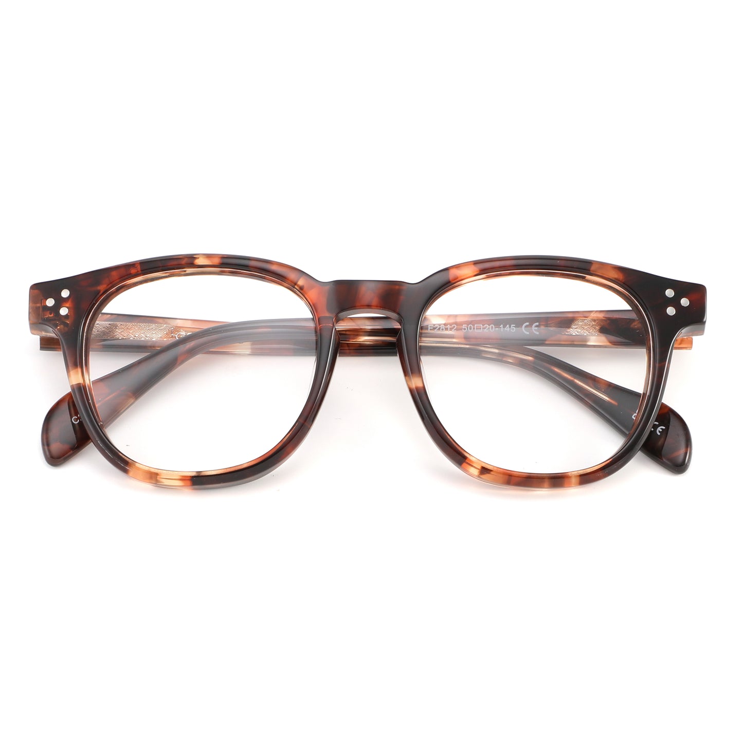 Brown tortoise | deep medium sized acetate 50 eye size with 20 mm bridge size