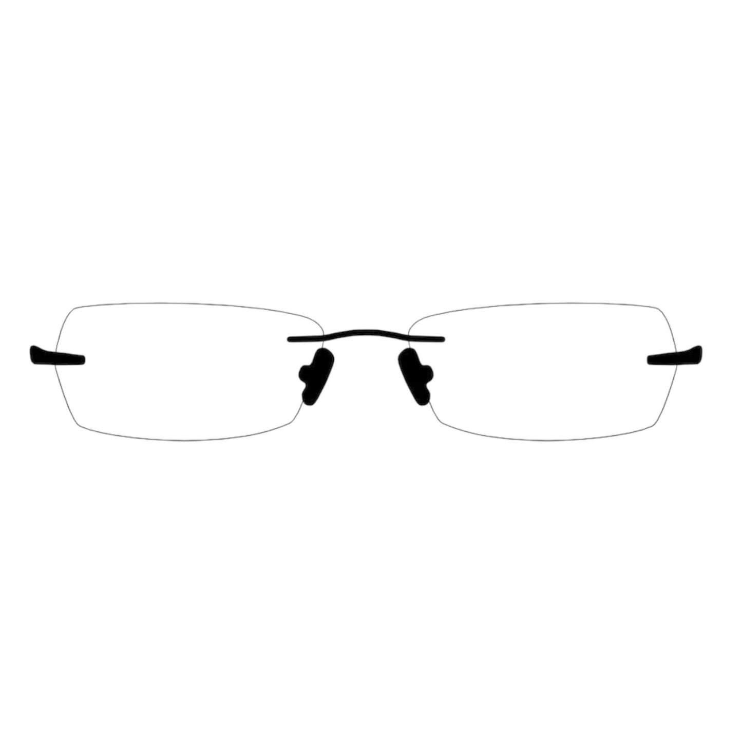 rimless frames glasses