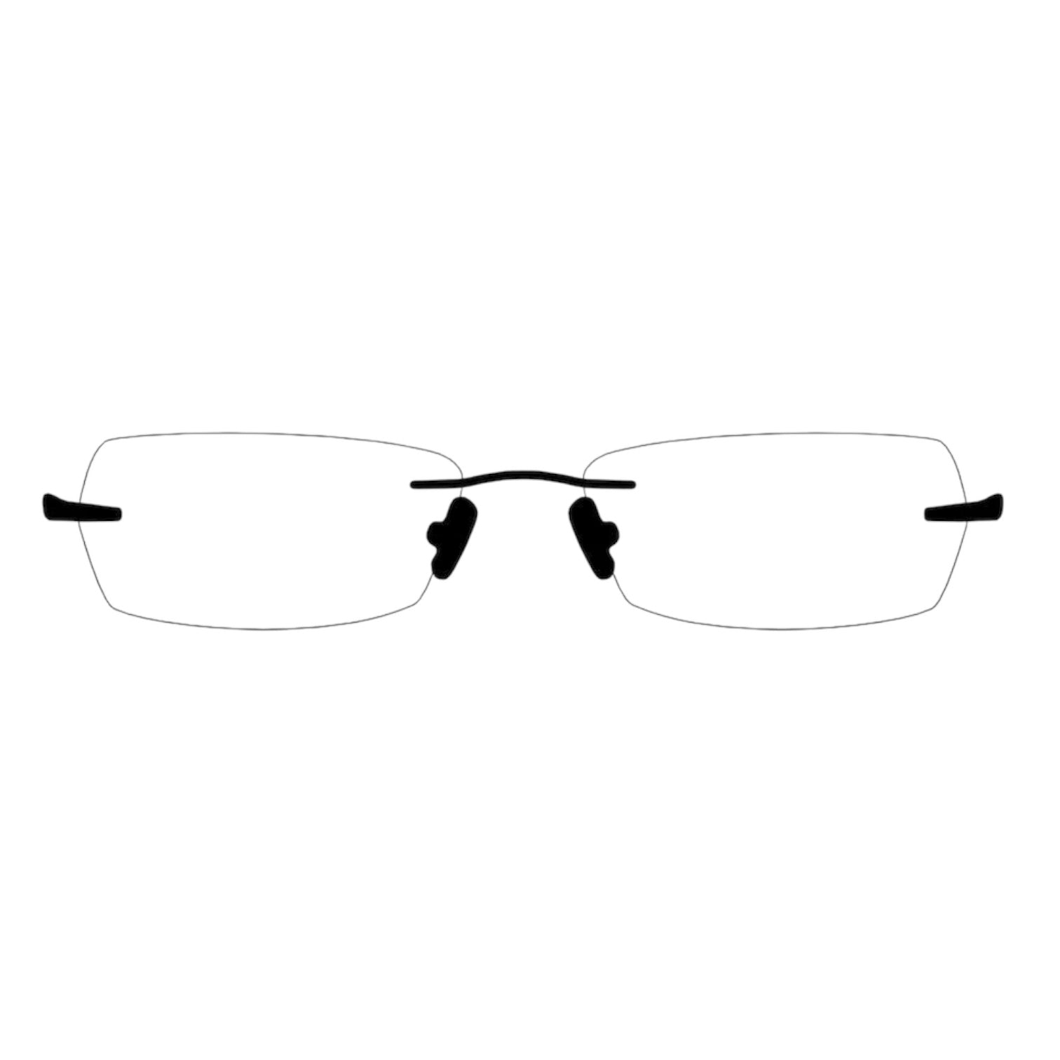 rimless frames glasses